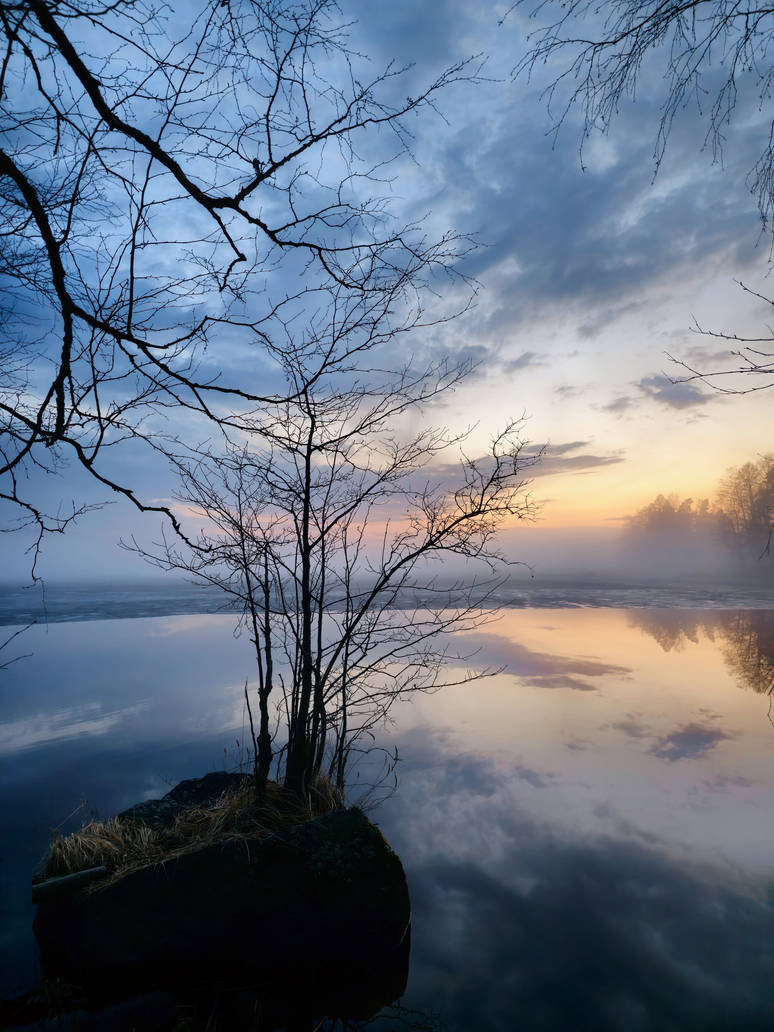 Peaceful Spring Night A nice and peaceful spring evening by KariLiimatainen on DeviantArt