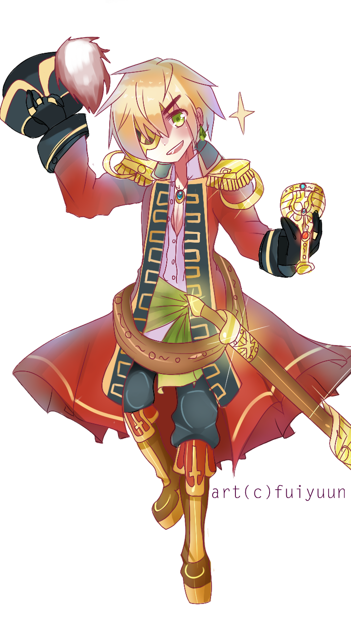 [Character Art] Pirate!England