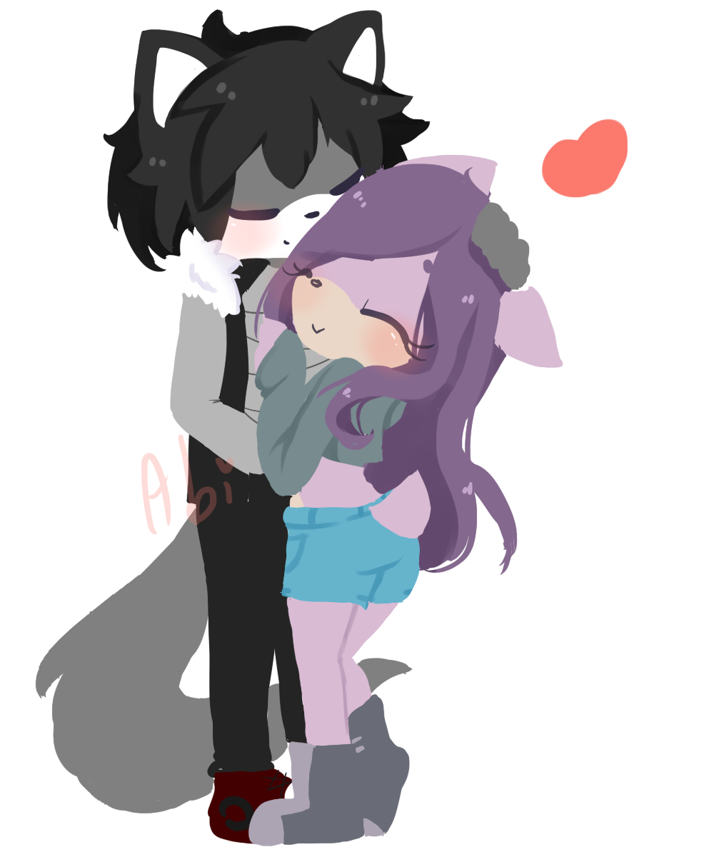Comm Pareja Chibi Color 2 by Abiiglz on DeviantArt Comm Pareja Chibi Color 2 by Abiiglz on DeviantArt