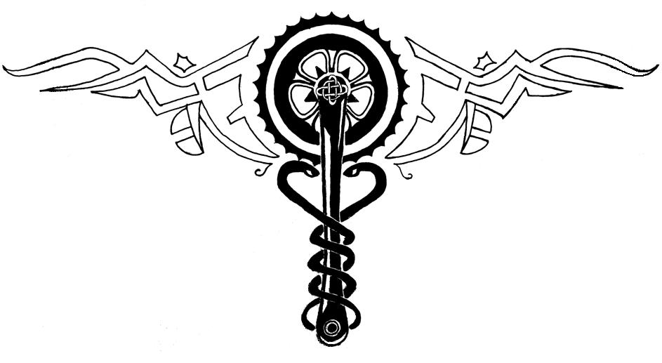 infamous 2 cole macgrath caduceus tattoo by n8s on DeviantArt