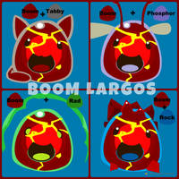 Slime Rancher LARGOS - Boom Types