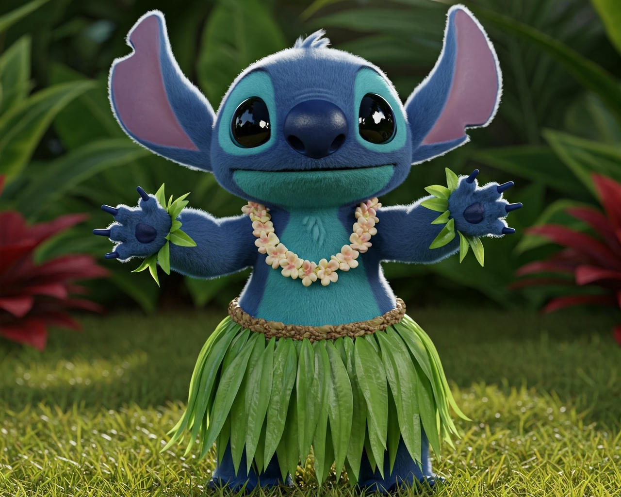 Stitch Lua Stitch From: Lilo and Stitch At A Luau 2 of 2 by Tabbdylan29 on DeviantArt