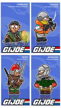 Charicatures G.i.joe Tradingcards Set14