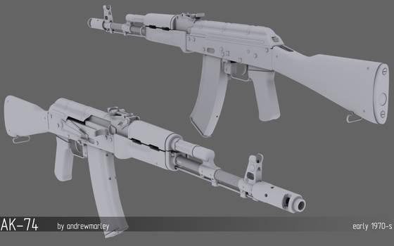 AK-74 (early 1970-s version)