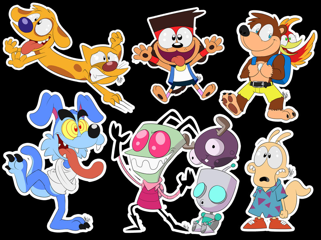 Random Cartoons 1 by JordanFrechet on DeviantArt