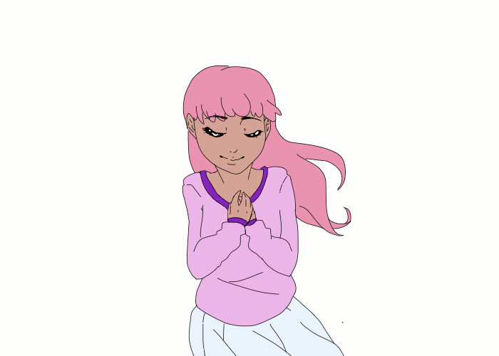 Pink Hair Animation by Meeps-Chan on DeviantArt