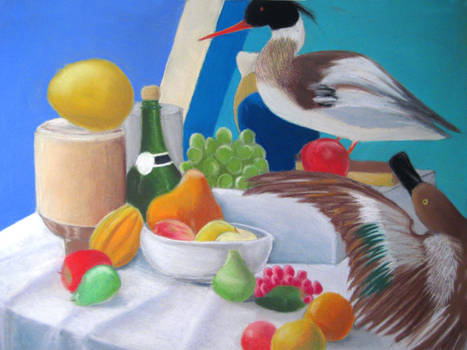 Pastel Still life