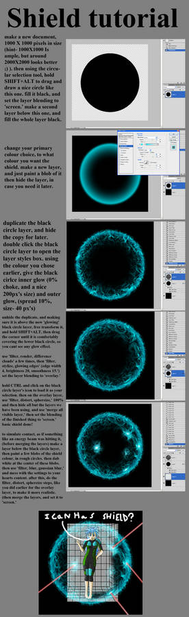 energy shield tutorial