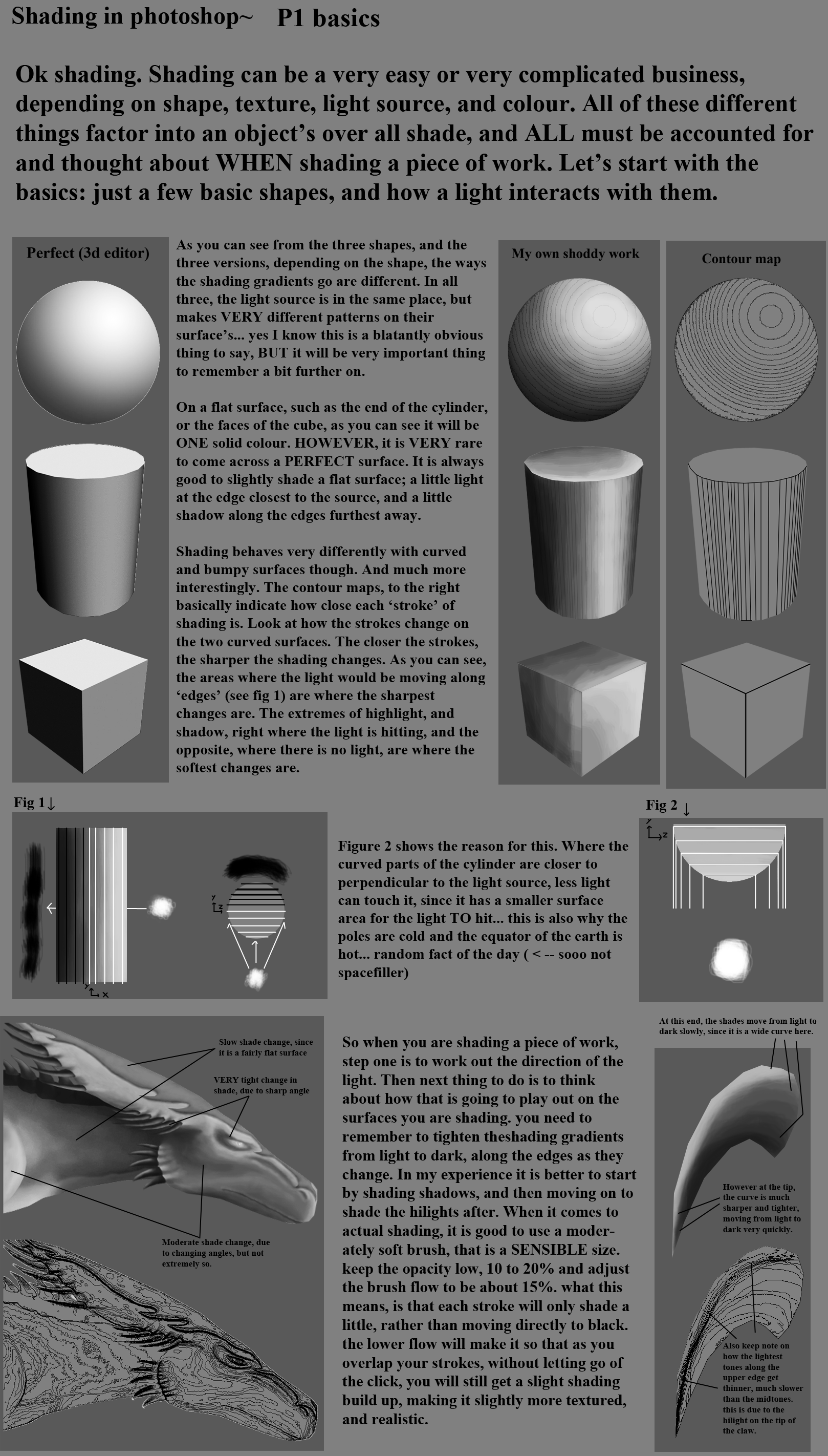 Shading tutorial, p1 of 3