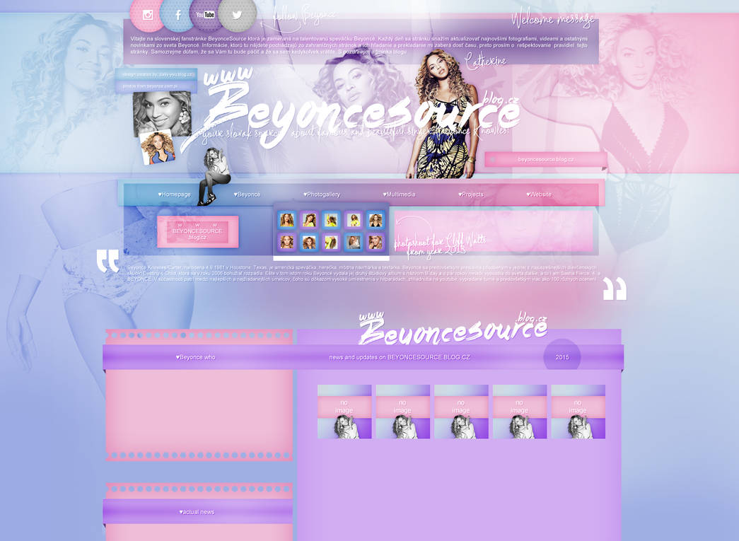 layout ft. Beyonce by PixxLussy on DeviantArt