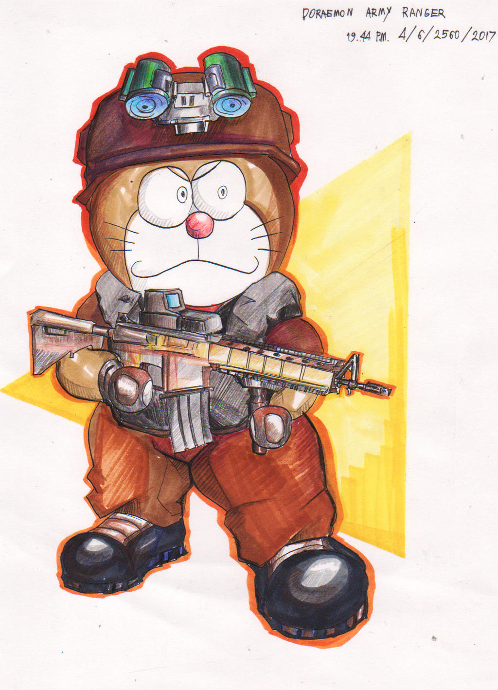 Doraemon rifle squad by PPOOMMM on DeviantArt