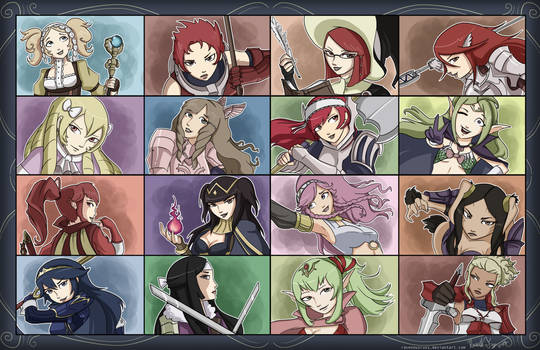 Fire Emblem Awakening Girls