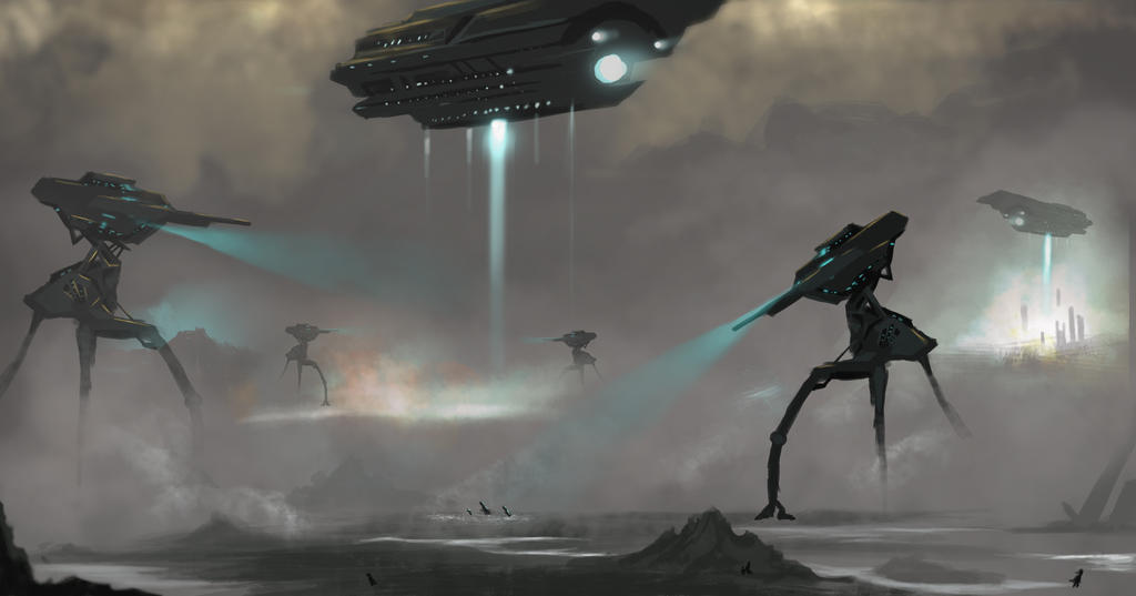 Alien Invasion Design Alien Invasion Concept Art by Rexuvius on DeviantArt