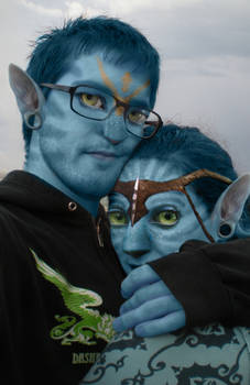 Avatar Na'vi Me and Taylor