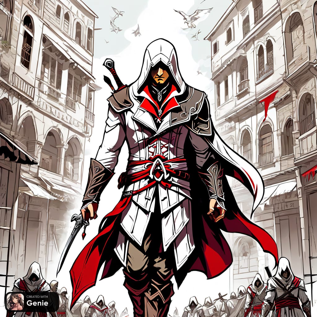 Assassins Creed 2 Ezio Auditore by Fakuundo on DeviantArt