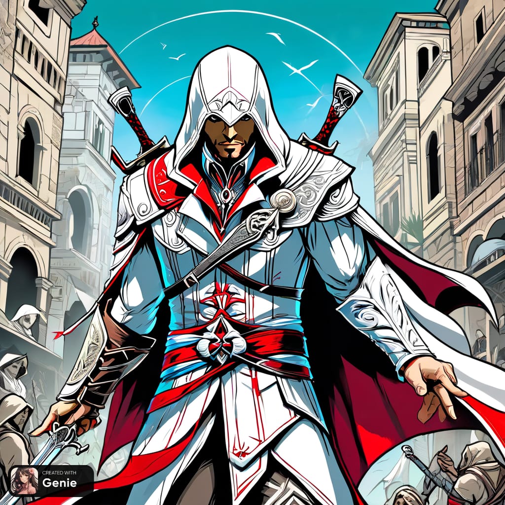 Assassins Creed 2 Ezio Auditore by Fakuundo on DeviantArt