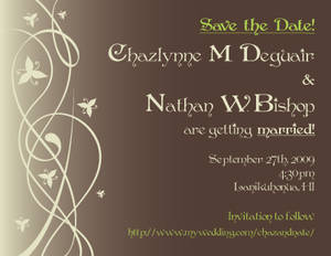 Wedding Save the Dates 1