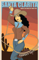 Santa Clairta Poster #1 Cowboy Festival