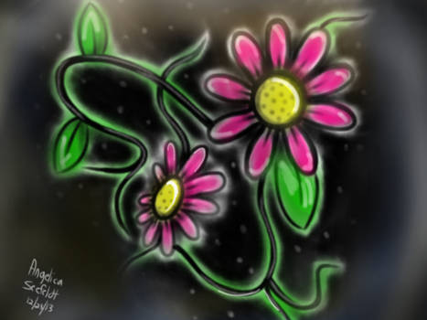 Space flower experiment