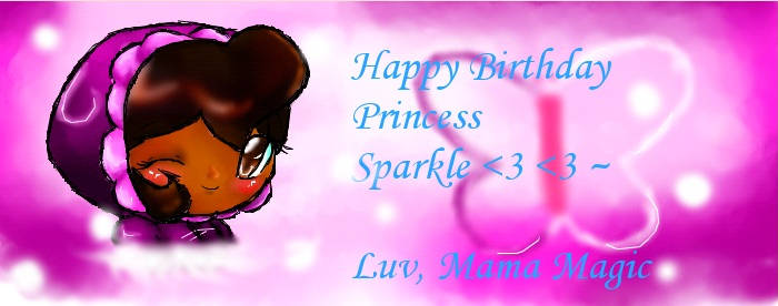 Happy Bday Ninja Sparkle :D
