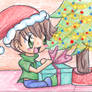 .:Merry Christmas Lawn drawn:.