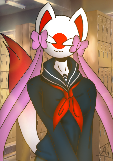 Japan ( countryhumans ) by Twocatside on DeviantArt