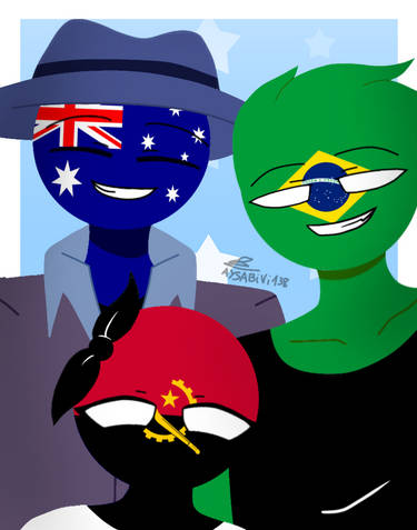 Brazil (countryhumans) by IsaChanOwO on DeviantArt