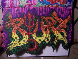 BLURK graffiti