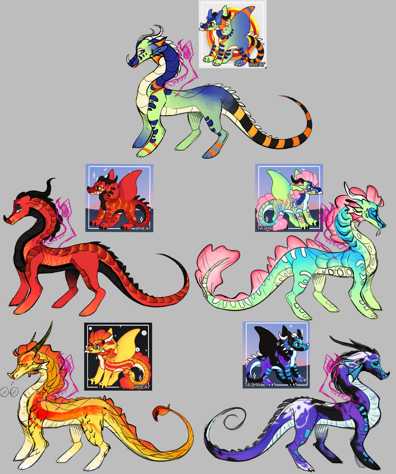 Dragon Redesigns! by Art-a-bod on DeviantArt