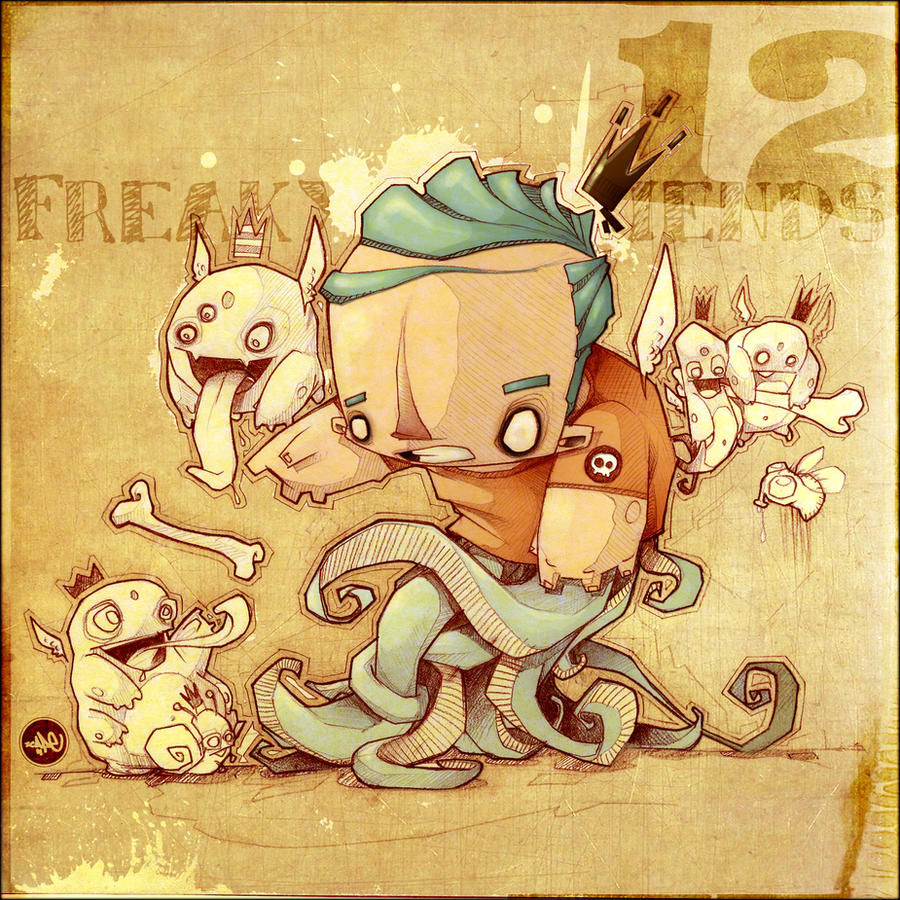 Freaky Deviantart Freaky+Friends 2 by zcape1 on DeviantArt