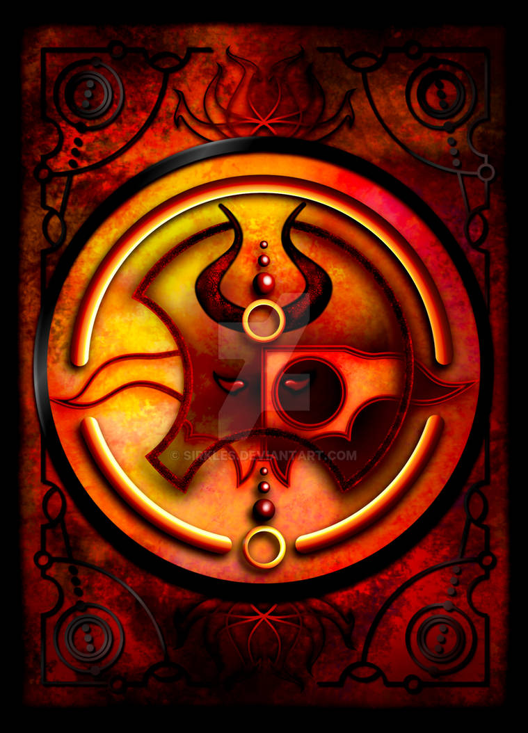 Red Cover Magic Red Black Magic Card Sleeve by sirkles on DeviantArt