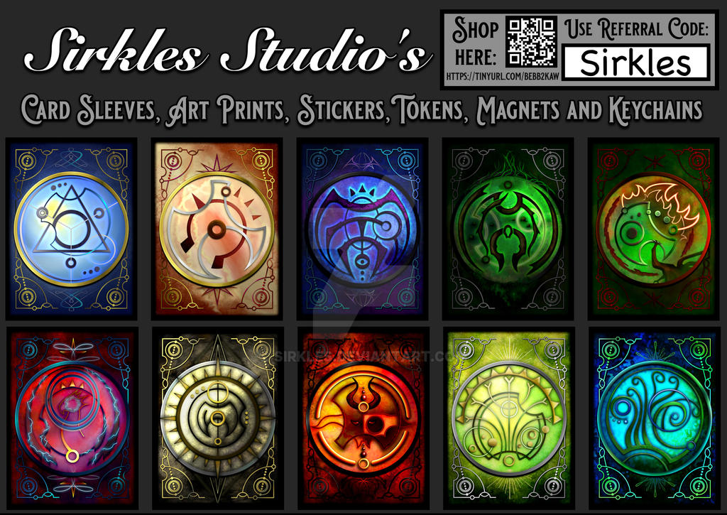 Sirkles Magic Card Sleeves! by sirkles on DeviantArt