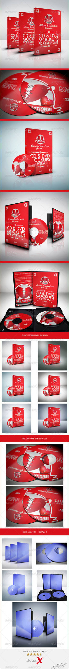 CD/DVD Mockups V.1