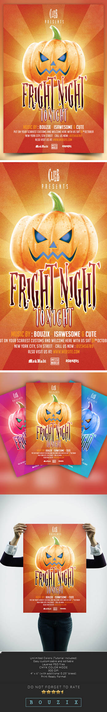 Fright Night Flyer Template