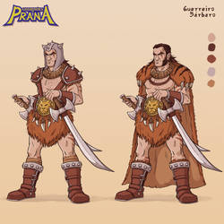 Character Design - Barbarian variants