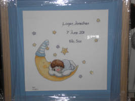 Birth sampler for Logan