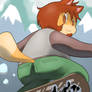 Snowboarding