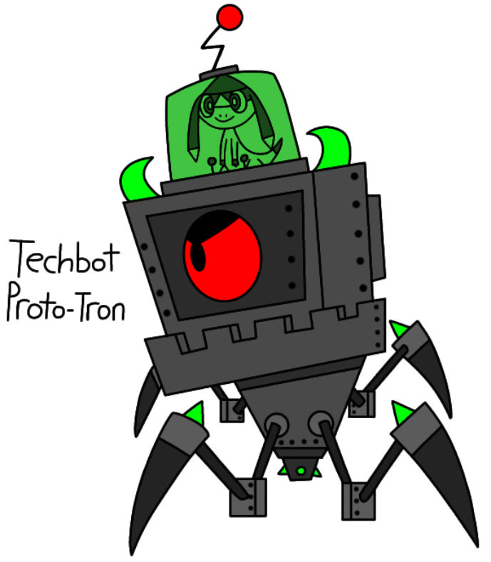 Techbot 13 Techbot Proto-Tron by cruzalex on DeviantArt