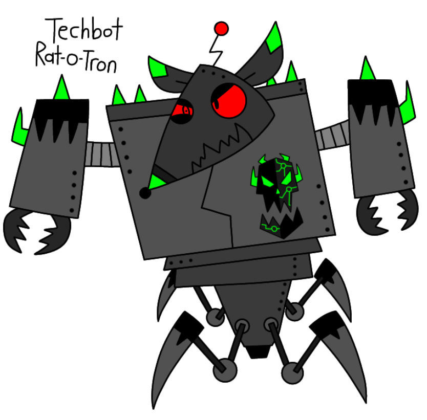 Techbot Rat-O-Tron by cruzalex on DeviantArt