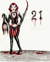 BloodRayne bday by dead-cookie