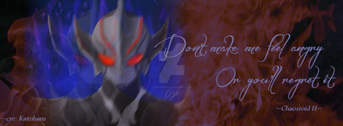 Chaosroid H (Dark Hikari) facebook cover