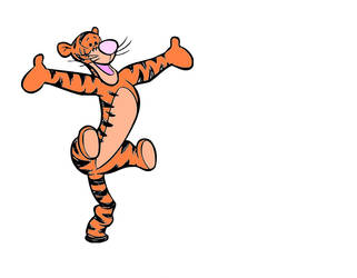 Tigger loves to bounce