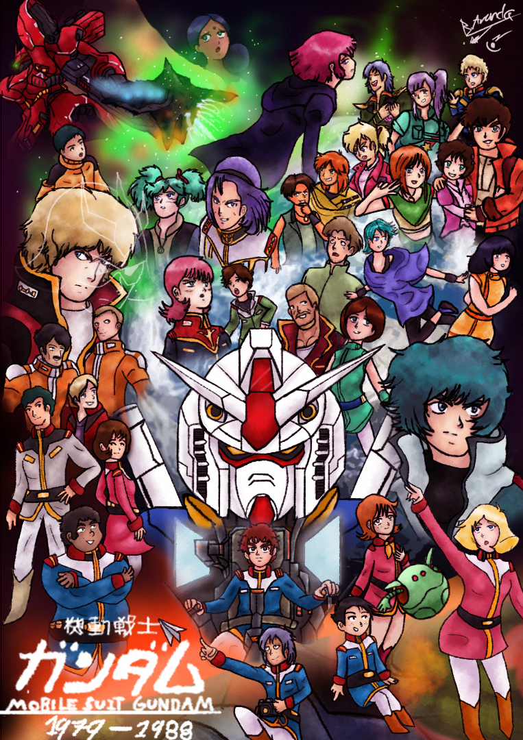 180223 - On the 7th of April 1979, Mobile Suit Gundam aired its