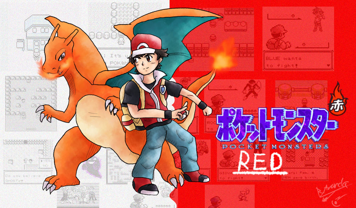 Pokemon Red by ROD2395 on DeviantArt