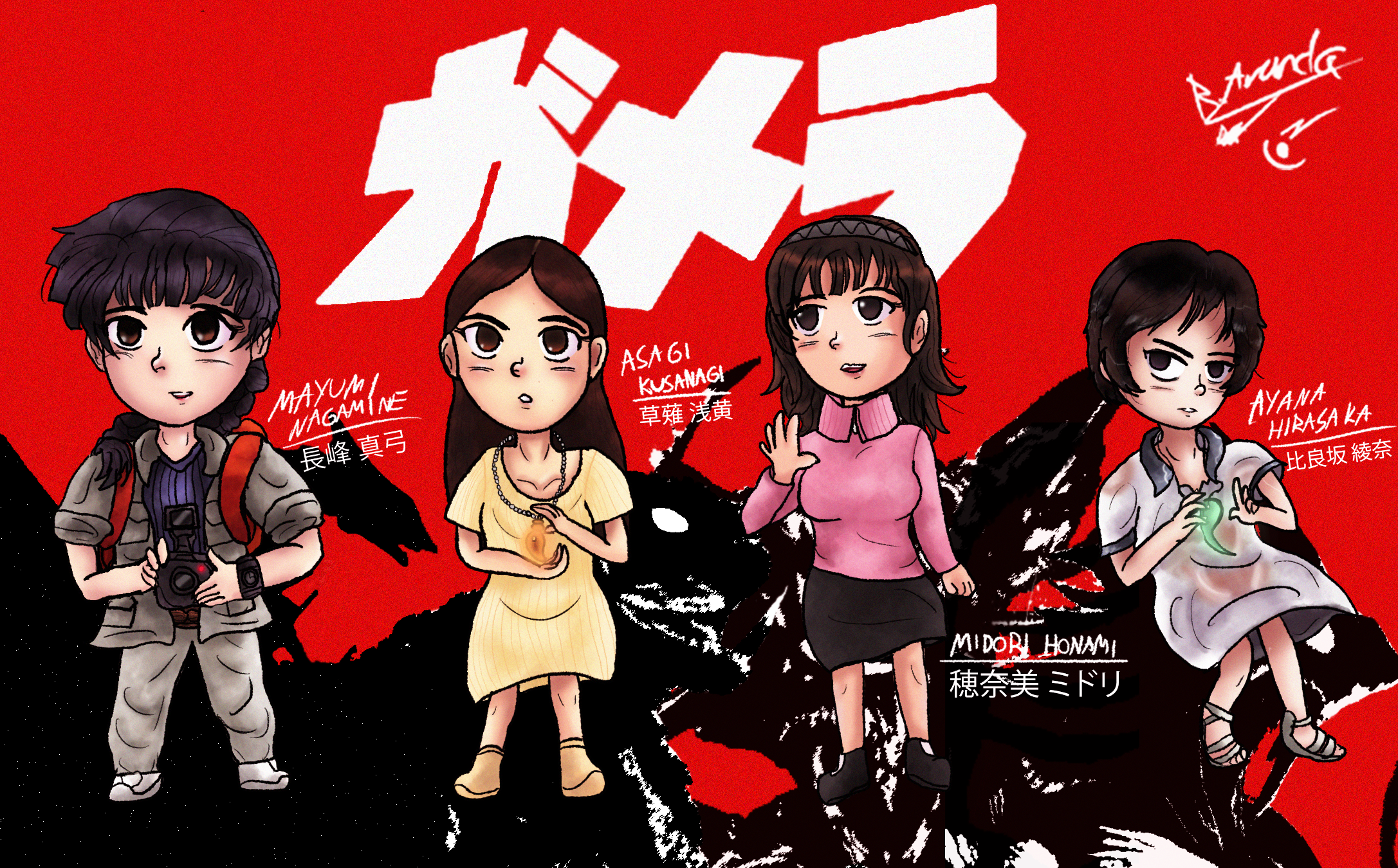 The Leading Ladies From The Gamera Trilogy By Rod2395 On Deviantart
