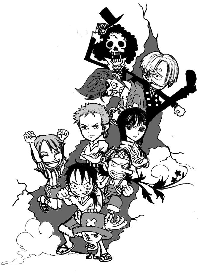 chibi one piece.......