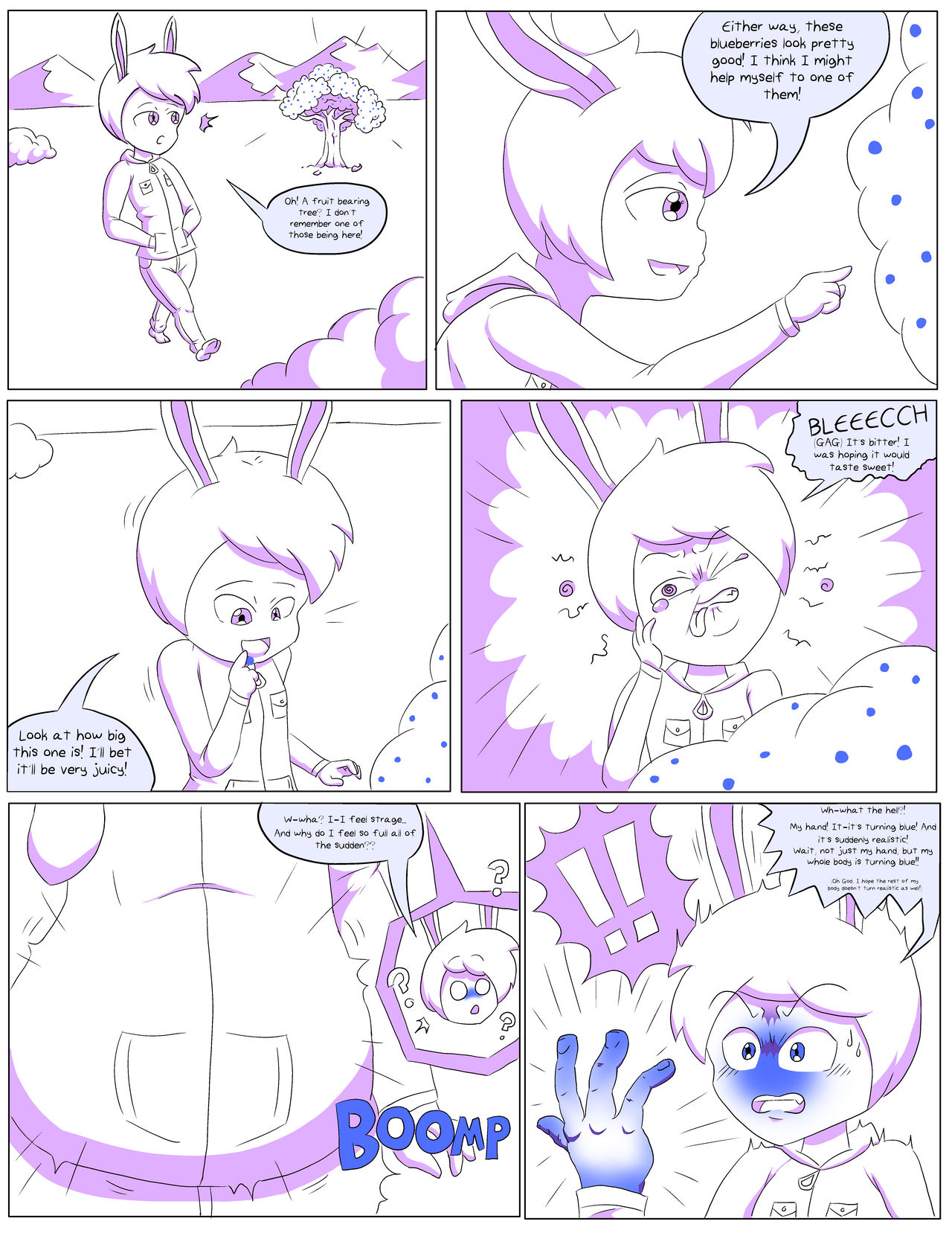 Blueberry Comic Page 1