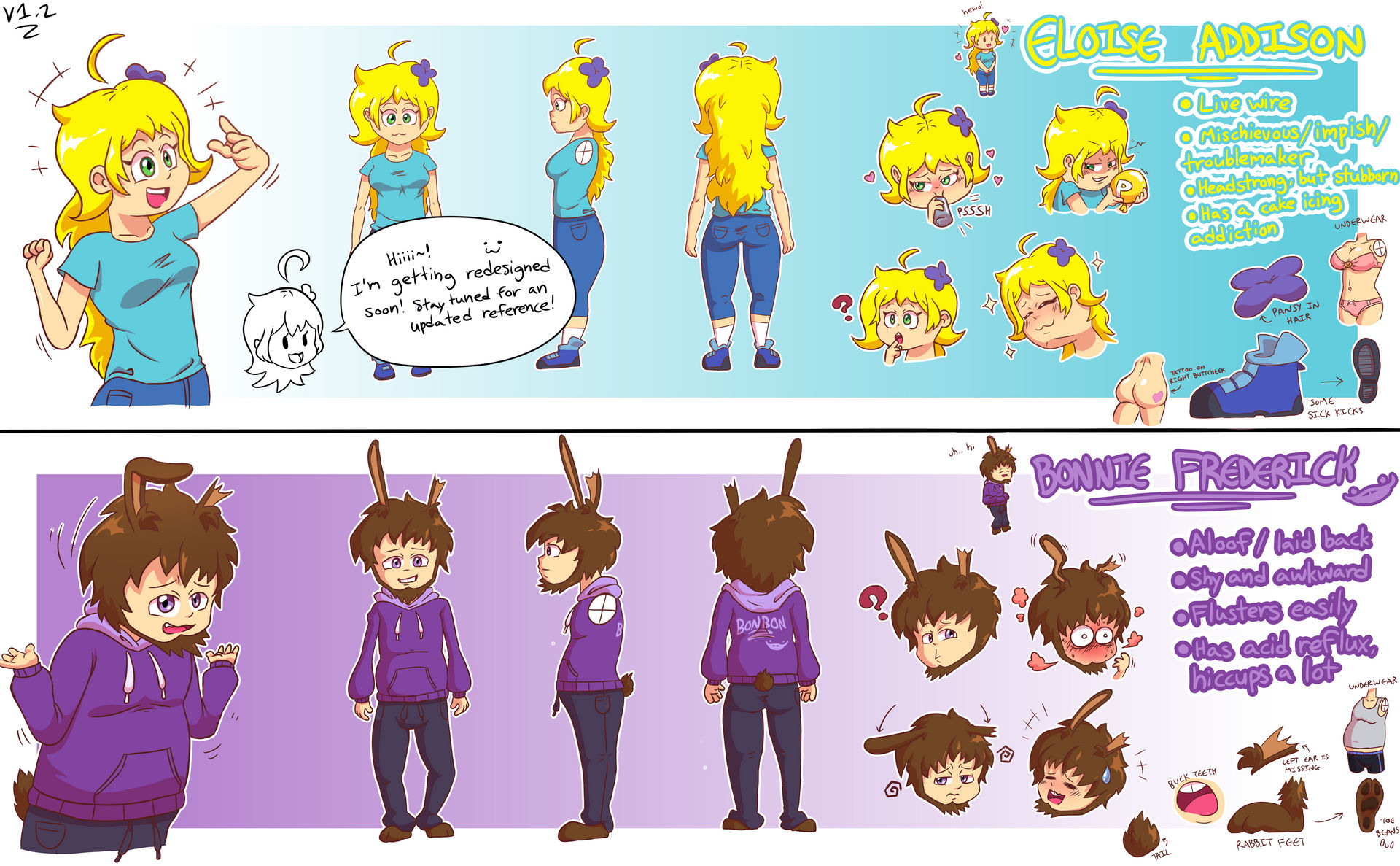 Eloise and Bonnie References 2021 (Announcement)