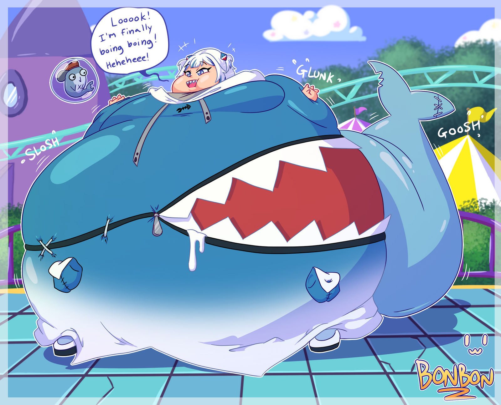 The Best Jiggly Water Balloon Shark