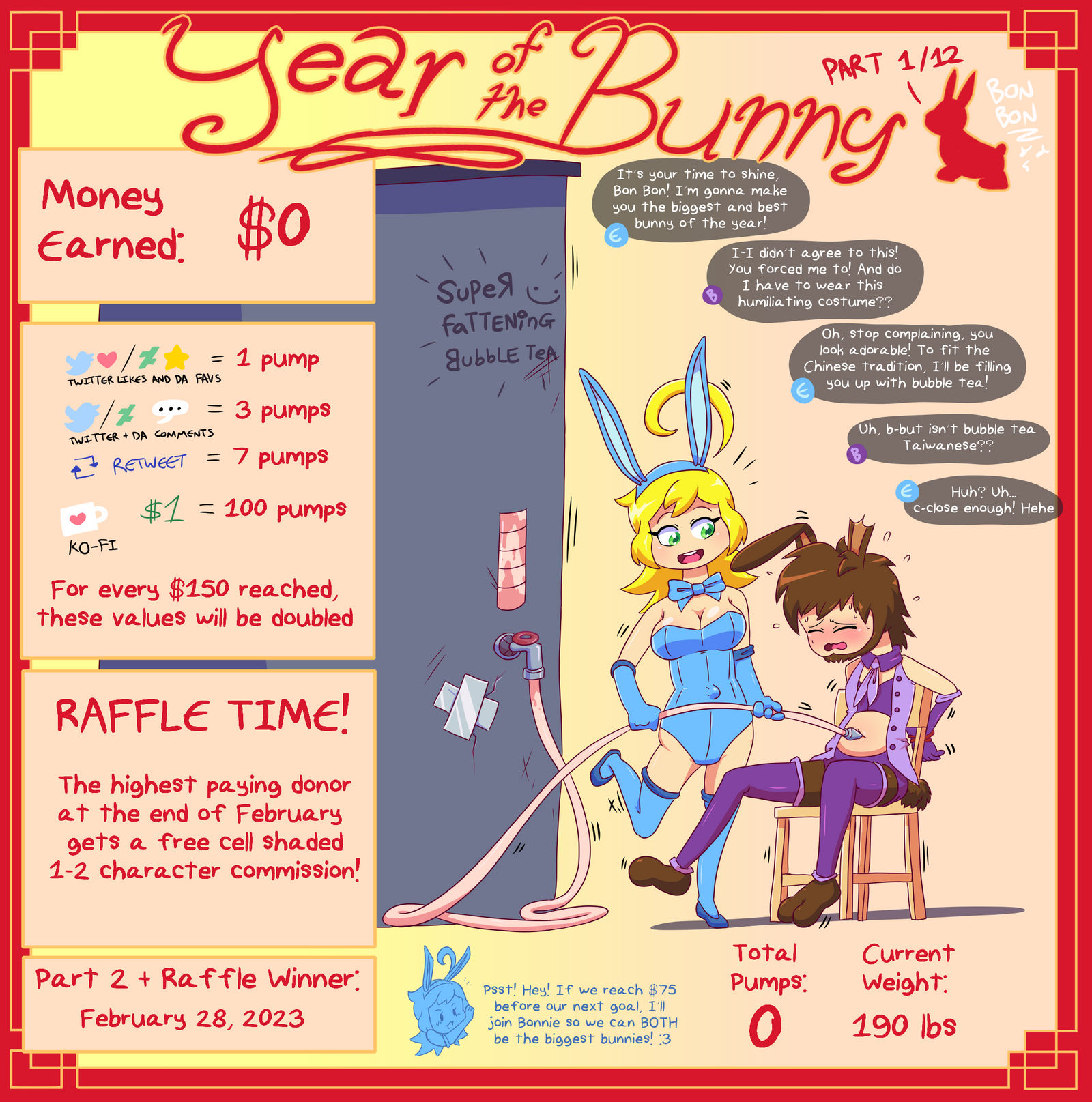 Year of the Bunny Inflation Drive (Part 1/12)